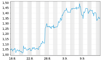 Chart Mini Future Short Redcare Pharmacy - 1 Month