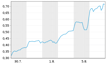 Chart Mini Future Long Metavista3D - 1 Monat