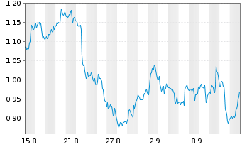 Chart Mini Future Short Carnival - 1 Month