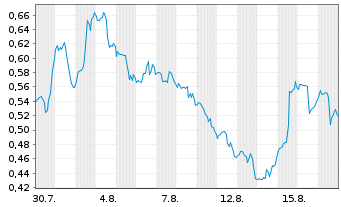 Chart Mini Future Short 3M - 1 Monat