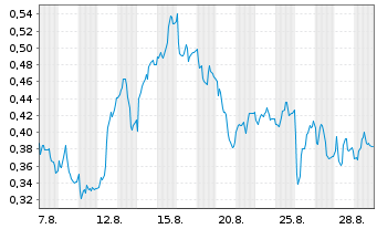 Chart Mini Future Long Airbus - 1 Monat