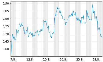 Chart Mini Future Long Porsche - 1 Month