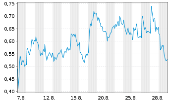 Chart Mini Future Long Porsche - 1 Month