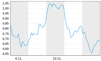 Chart Mini Future Long RENK Group - 1 Monat