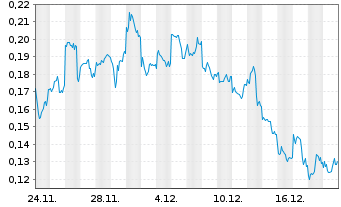 Chart Mini Future Long BYD - 1 Monat