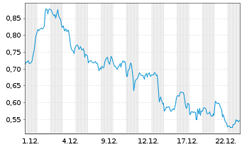 Chart Mini Future Long Apple - 1 Monat