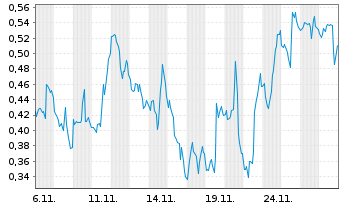 Chart Mini Future Long Apple - 1 Monat