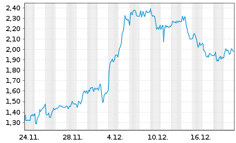 Chart Mini Future Long BMW - 1 Monat