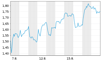 Chart Mini Future Long Continental - 1 Monat