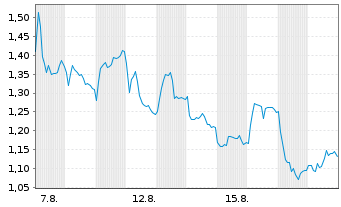 Chart Mini Future Short Continental - 1 Monat