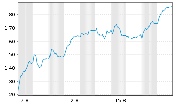 Chart Mini Future Long Henkel - 1 Monat