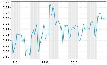 Chart Mini Future Short Formycon - 1 Monat