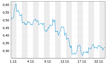 Chart Mini Future Long Alibaba - 1 Monat