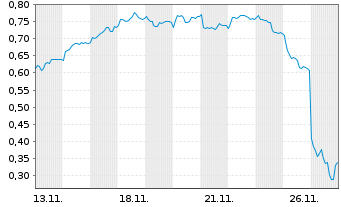 Chart Mini Future Short Puma - 1 Monat