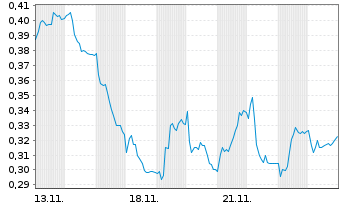 Chart Mini Future Long Evonik - 1 Month