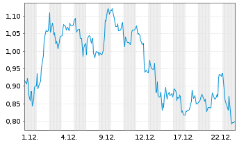 Chart Mini Future Long Bitcoin Group - 1 Monat