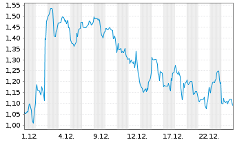 Chart Mini Future Short Block - 1 Monat