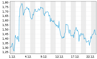 Chart Mini Future Short Block - 1 Monat