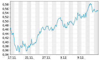 Chart Mini Future Long ING - 1 Monat