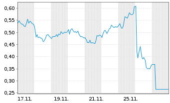 Chart Mini Future Long Aroundtown - 1 Monat