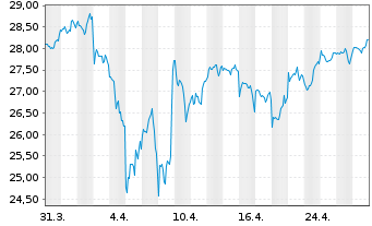 Chart Amu.S&P 500 CL.N.Z.AMB.P - 1 Month