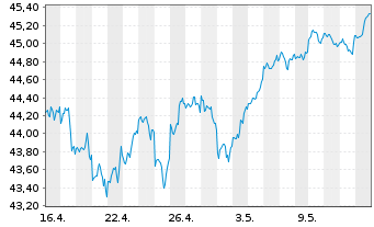 Chart I.M.-I.S&P 500 UETF - 1 Monat