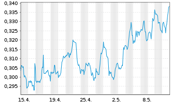 Chart WiTr Hedged Comm.Sec.Ltd. Nat.Gas - 1 Month
