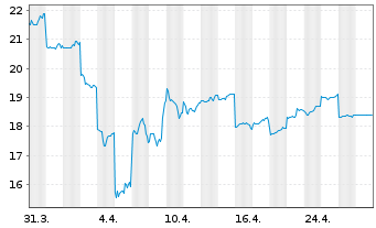 Chart Micronics Japan Co. Ltd. - 1 mois