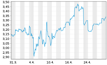 Chart Z Holdings Corp. - 1 Month