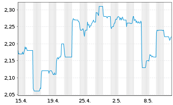 Chart Z Holdings Corp. - 1 Monat