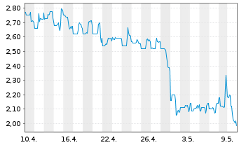 Chart Dominari Holdings Inc. - 1 Monat