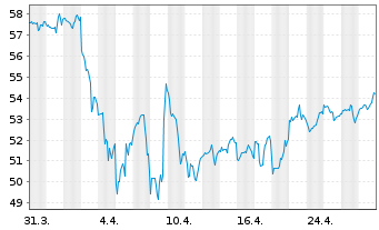 Chart First Tr. DJ Sel. MicroCap In. - 1 Monat