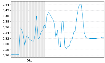 Chart Panther Minerals Inc. - 6 Monate