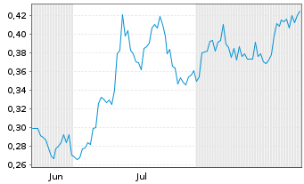 Chart Silver Tiger Metals Inc. Registered Shares o.N. - 6 Monate