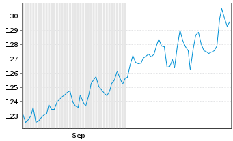 Chart Deka-BasisStrategie Flexibel Inhaber-Anteile CF - 6 Months