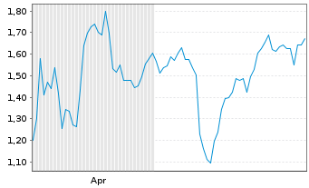 Chart Mini Future Short LVMH - 6 Monate