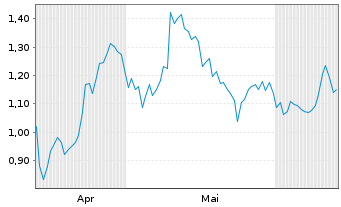Chart Mini Future Long BASF - 6 Months