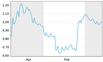 Chart Mini Future Short PDD Holdings - 6 Months