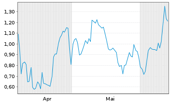 Chart Mini Future Long Siltronic - 6 mois
