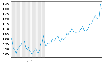 Chart Mini Future Long Amazon - 6 Monate