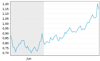 Chart Mini Future Long Amazon - 6 Monate