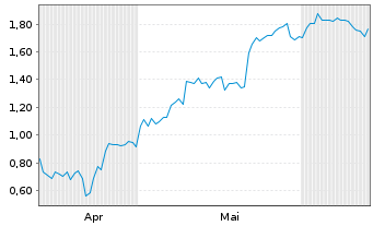 Chart Mini Future Long Snowflake - 6 mois