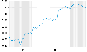Chart Mini Future Long Snowflake - 6 mois