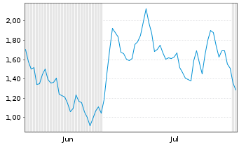 Chart Mini Future Long LVMH - 6 Months