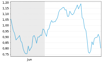 Chart Mini Future Long Infineon - 6 Monate