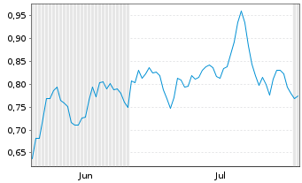Chart Mini Future Long RWE - 6 Monate
