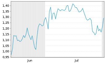 Chart Mini Future Short Berkshire Hathaway - 6 mois