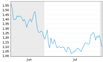 Chart Mini Future Long Berkshire Hathaway - 6 mois