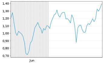 Chart Mini Future Long PayPal - 6 Monate