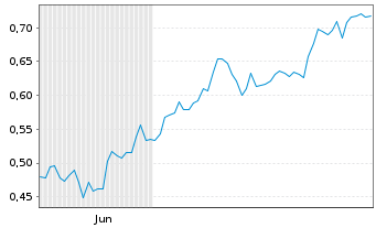 Chart Mini Future Long ING - 6 Monate